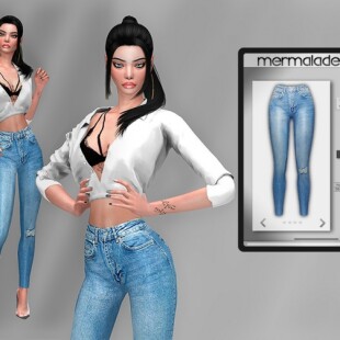 Jeans 02 by Bereth at TSR » Sims 4 Updates