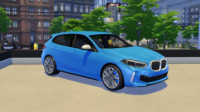 Sims 4 BMW 1 Series M Sport at LorySims