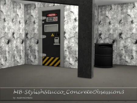 MB Stylish Stucco Concrete Obsession 3 by matomibotaki at TSR