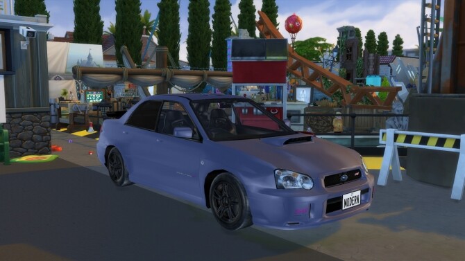Sims 4 2005 Subaru Impreza at Modern Crafter CC