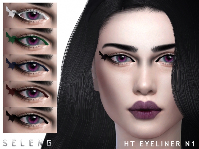 HT Eyeliner N1 by Seleng at TSR » Sims 4 Updates