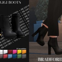 Madlen Avignon Boots by MJ95 at TSR » Sims 4 Updates