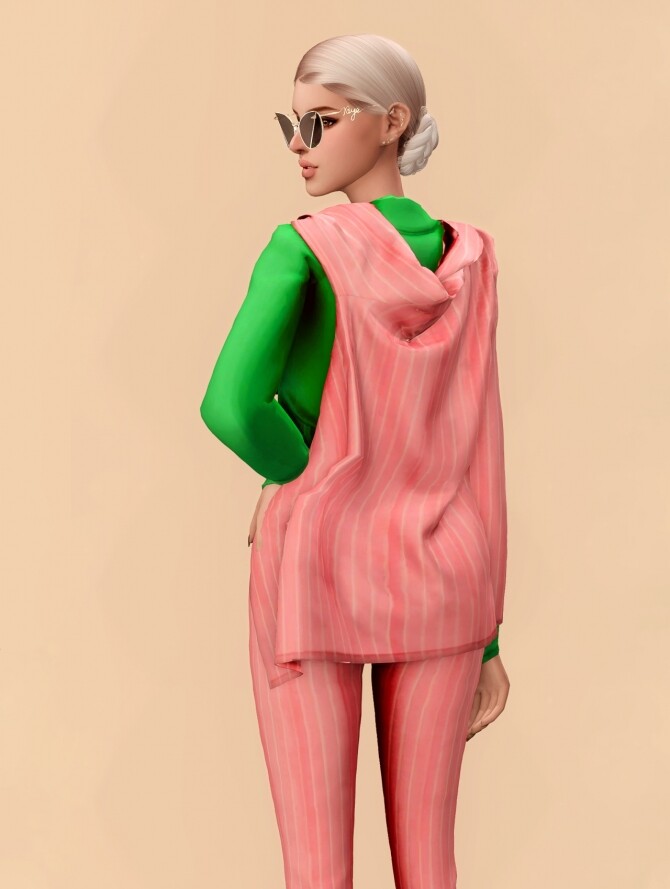 Sims 4 Brooch & Suit Jacket & Pants Set at RIMINGs