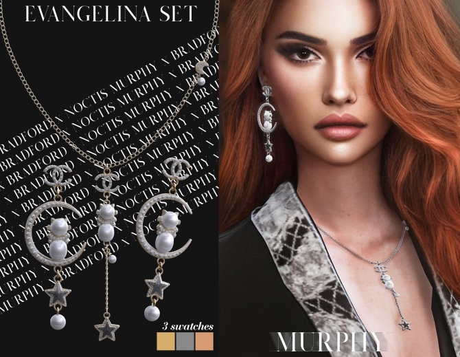 Evangelina Set by Silence Bradford at MURPHY » Sims 4 Updates