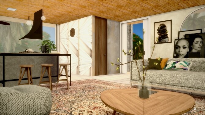 Sims 4 Moonstone beach house at SoulSisterSims