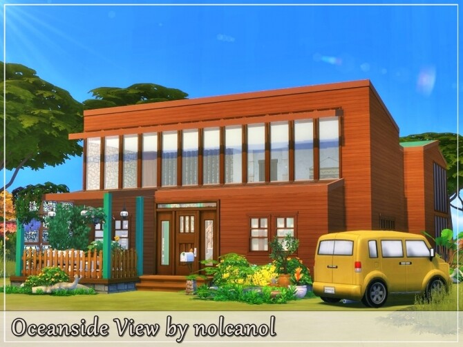 Sims 4 Oceanside View Home by nolcanol at TSR