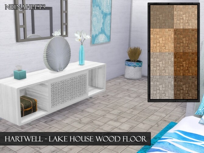 Sims 4 Hartwell Lake House Wood Flooring by neinahpets at TSR