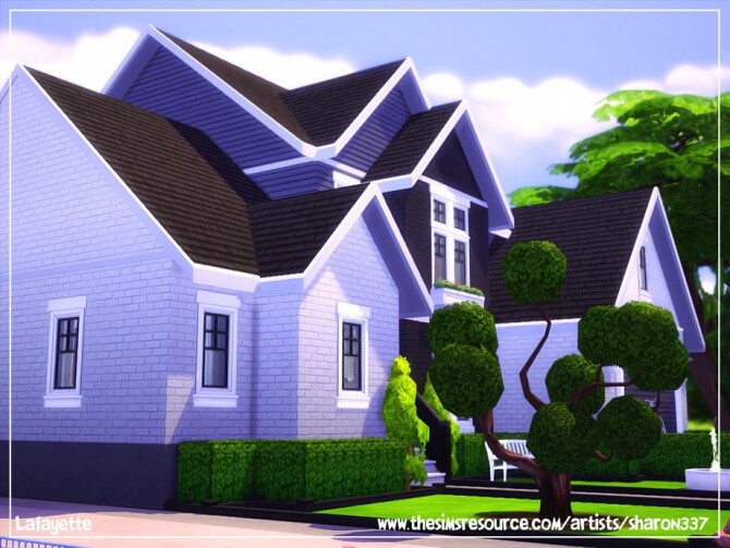 Sims 4 Lafayette home by sharon337 at TSR