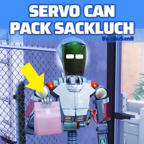 Sims 4 Servo can pack food into SackLunch by ShuSanR at Mod The Sims