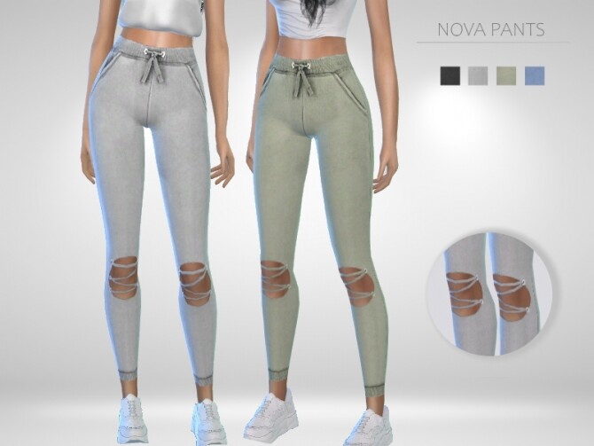 Sims 4 Nova Pants by Puresim at TSR