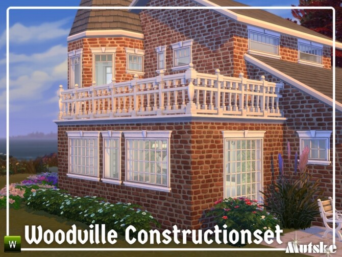 Sims 4 Woodville Constructionset Part 1 by mutske at TSR