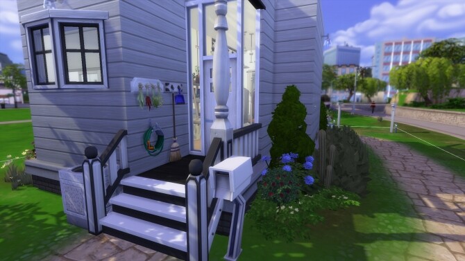 Sims 4 Tiny Alcove home by MarVlachou at Mod The Sims