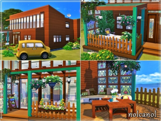 Sims 4 Oceanside View Home by nolcanol at TSR