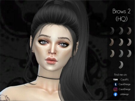 Brows 2 HQ by Caroll91 at TSR » Sims 4 Updates