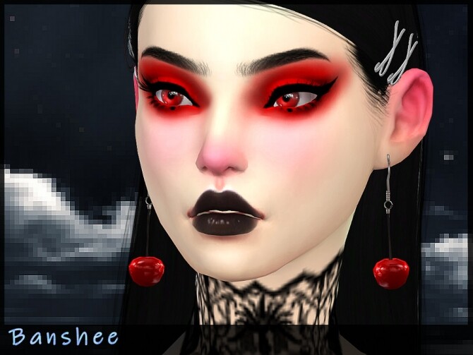 Sims 4 Banshee Eyeshadow by Saruin at TSR