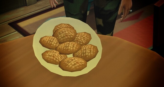 Sims 4 Pumpkin & Spice Cookies by RobinKLocksley at Mod The Sims