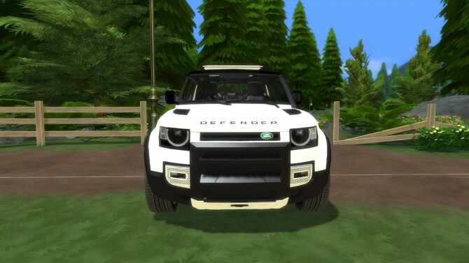 Sims 4 Land Rover Defender 110 at LorySims