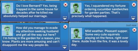 Sarcastic Ghost Mod by DollyLlama108 at Mod The Sims