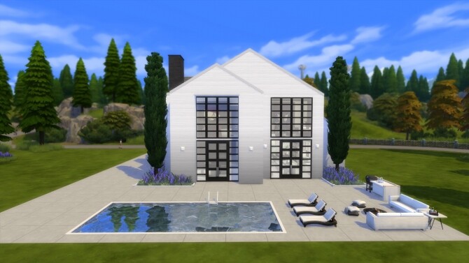Sims 4 The Lake Cove Residence N.08 by Fivextreme at Mod The Sims