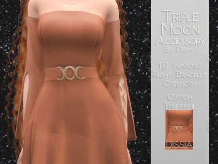 Triple Moon Accessory by Dissia at TSR
