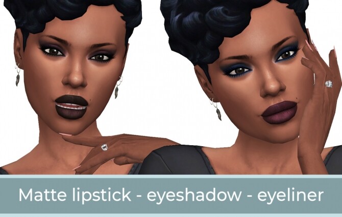 Sims 4 Fall Makeup Pack at Frenchie Sim