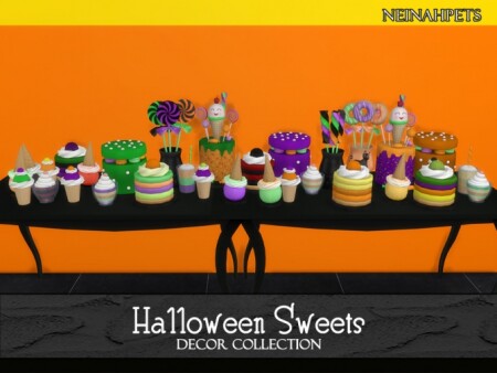 Halloween Sweets Decor by neinahpets at TSR