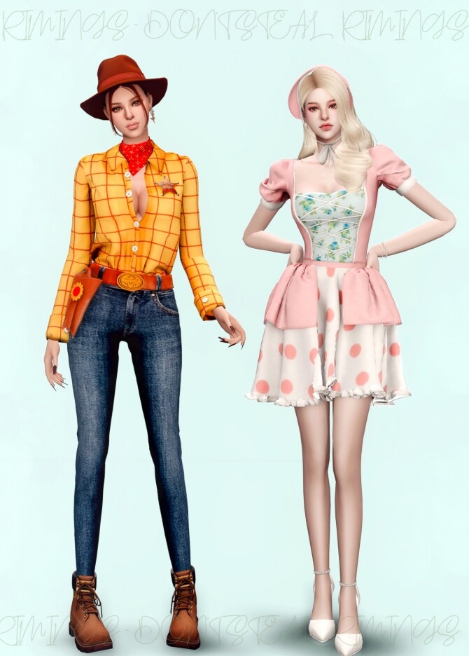 Sims 4 TOY STORY COSTUME at RIMINGs
