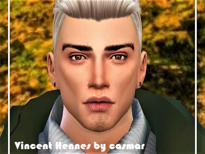 Sims 4 Vincent Hennes by casmar at TSR