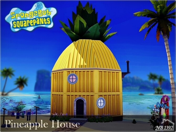Sims 4 Pineapple House by nobody1392 at TSR
