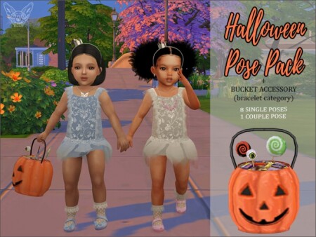 Halloween Pose Pack And Pumpkin Bucket For Toddlers at Giulietta