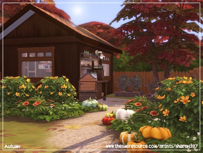 Sims 4 Autumn home by sharon337 at TSR