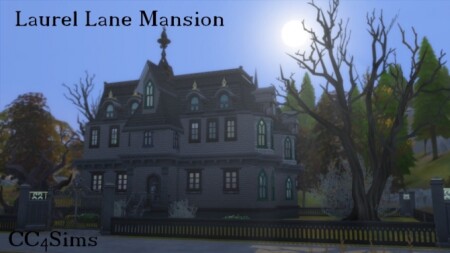 Laurel Lane Mansion by Christine at CC4Sims