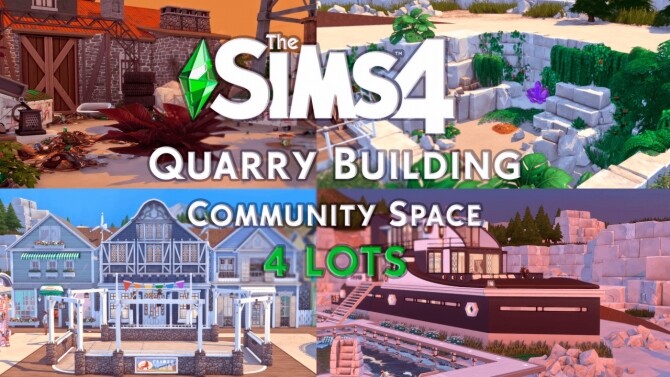 Sims 4 The Quarry Building at MikkiMur