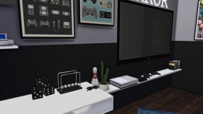 Sims 4 GAME ROOM at MODELSIMS4