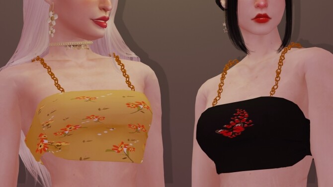 Sims 4 Marie Top at Clarity Sims