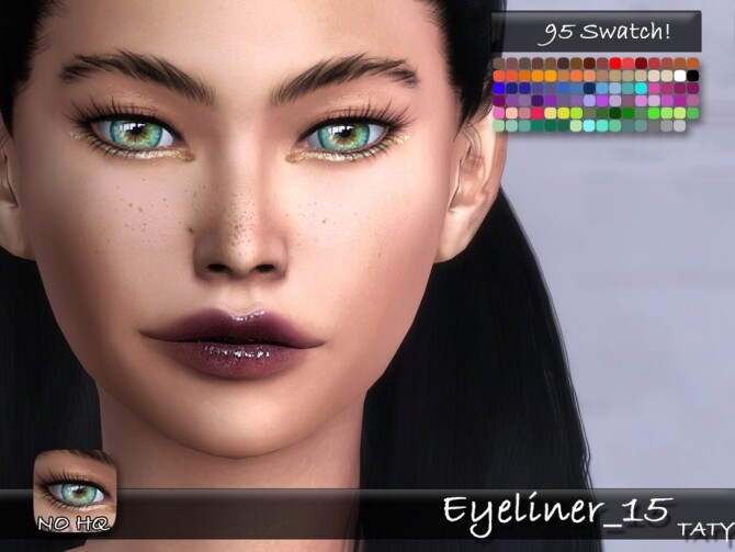 Sims 4 Eyeliner 15 by tatygagg at TSR