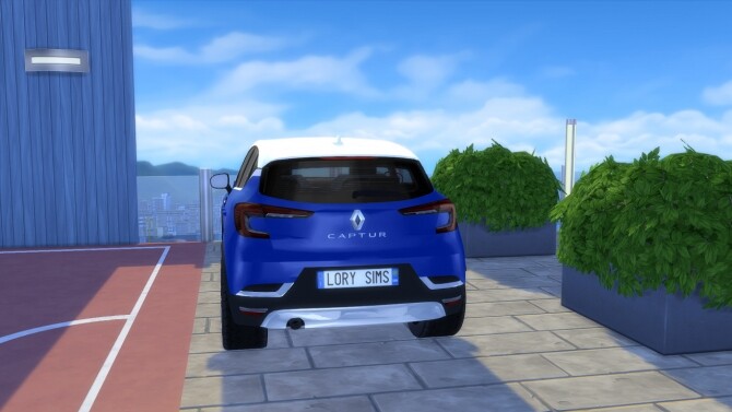 Sims 4 Renault Captur 2020 at LorySims