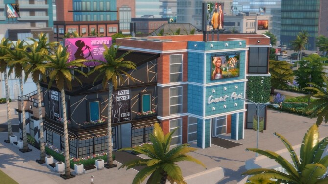 Sims 4 Clothing Store In Del Sol Valley at Anna Frost