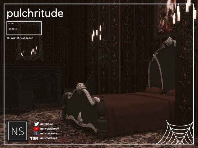 Sims 4 Pulchritude Wallpaper by Networksims at TSR