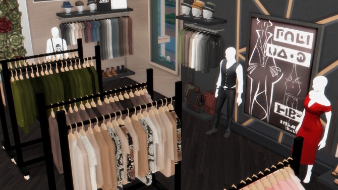 Sims 4 Clothing Store In Del Sol Valley at Anna Frost
