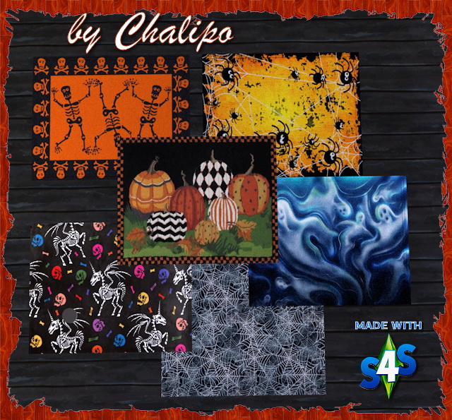 Sims 4 Halloween 2020 Rugs 2x3 by Chalipo at All 4 Sims