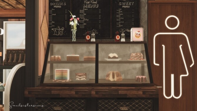 Sims 4 Rustic Kettle Cafe at SoulSisterSims
