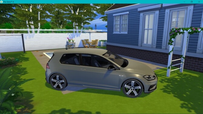 Sims 4 Volkswagen Golf R at LorySims