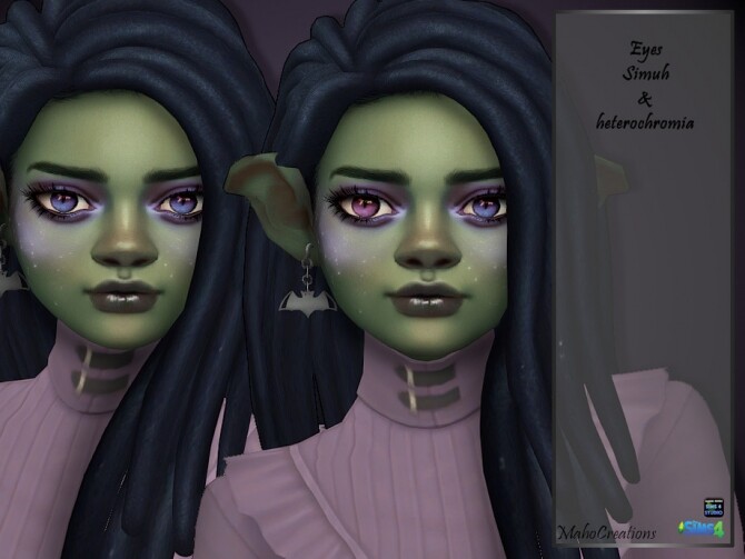 Sims 4 Eyes Simuh Set by MahoCreations at TSR