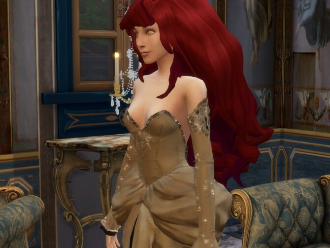 Sims 4 Curlier Longer Bigger Wider Hair at Anna Quinn Stories