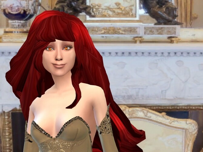 Sims 4 Curlier Longer Bigger Wider Hair at Anna Quinn Stories
