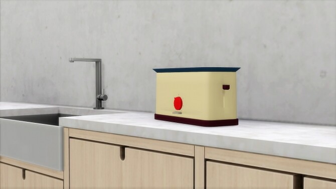 Sims 4 SOWDEN TOASTER at Meinkatz Creations