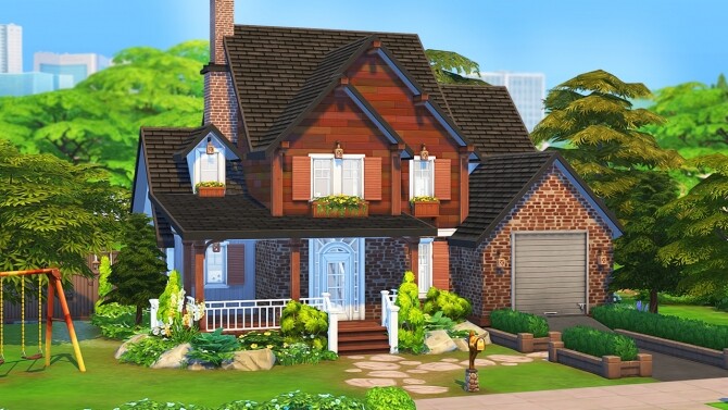 Sims 4 THE MOST BASIC SUBURBAN at Aveline Sims