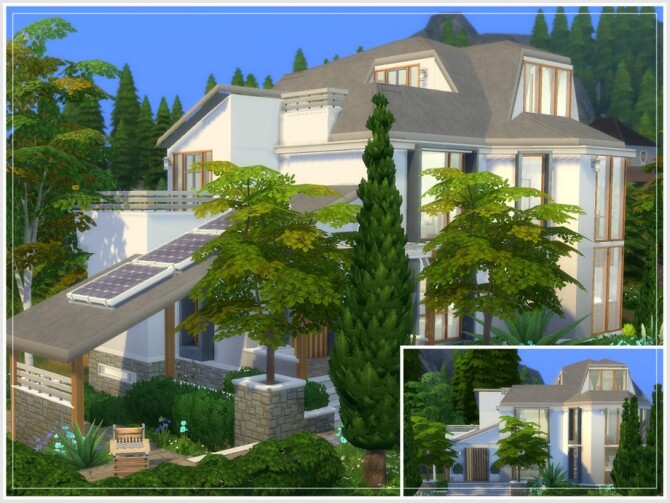 Sims 4 Izkhia house by philo at TSR