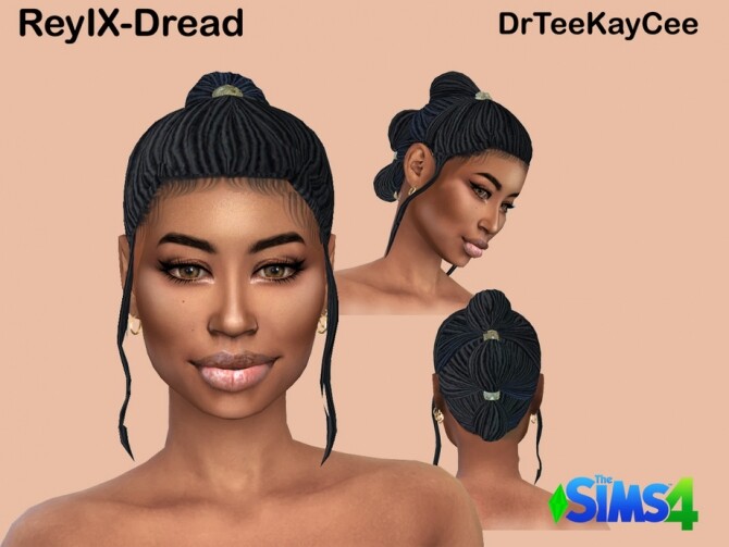 Sims 4 ReyIX Dreads Base Compatible by drteekaycee at TSR